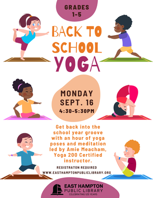 Back to School Yoga: